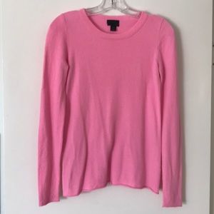 Classic Pink Cashmere Sweater from J Crew